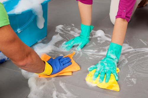 Recycling and sustainability for Canary Wharf cleaners