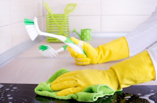 Illustration of supplier audit checks for cleaning service supply chains