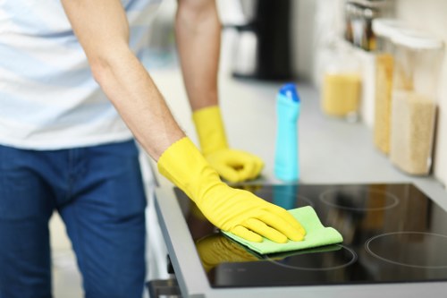 Removing stains from a mattress in Canary Wharf