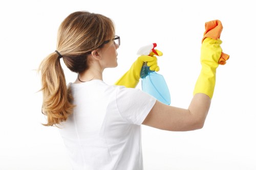 Professional property clearance in a modern Canary Wharf flat